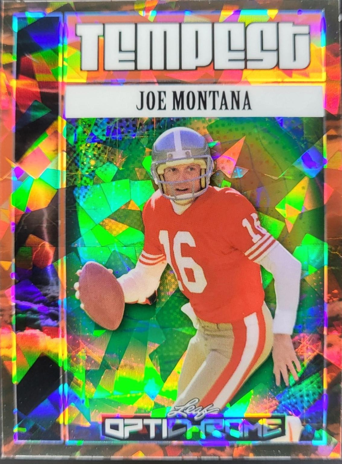 Joe Montana [Crystal Red] #TB-28