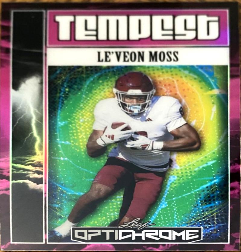 Le'Veon Moss [Prismatic Pink] #TB-32