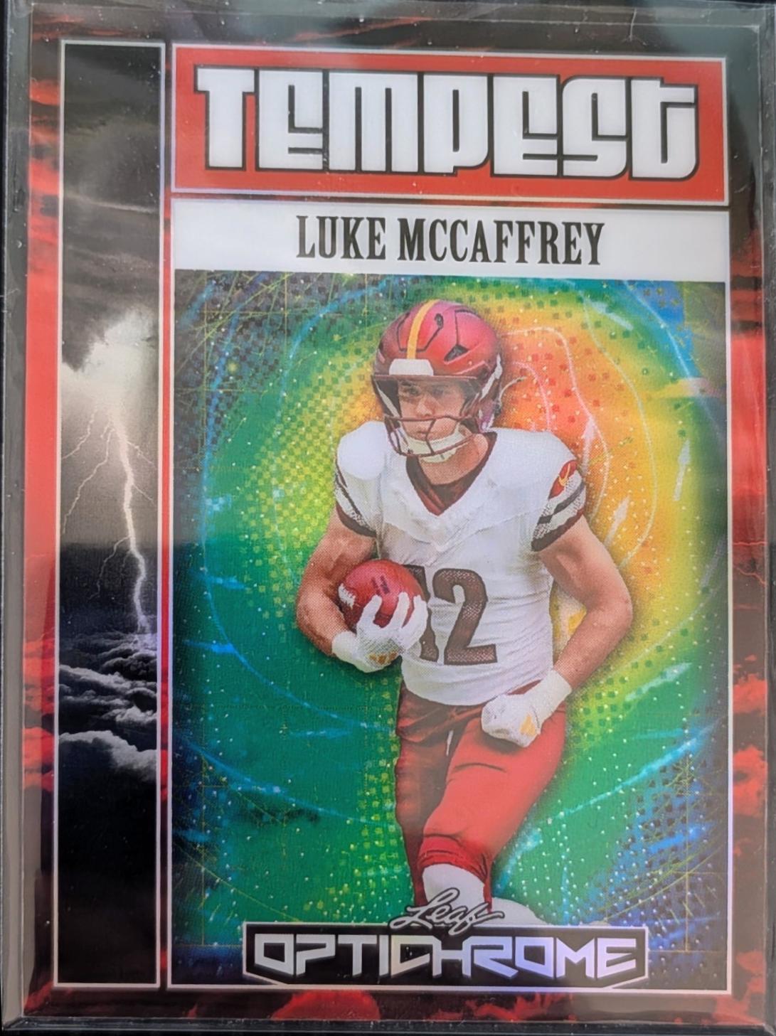 Luke McCaffrey [Prismatic Red] #TB-33