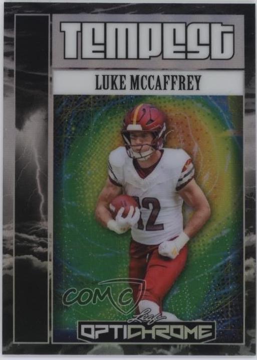Luke McCaffrey [Prismatic Silver] #TB-33