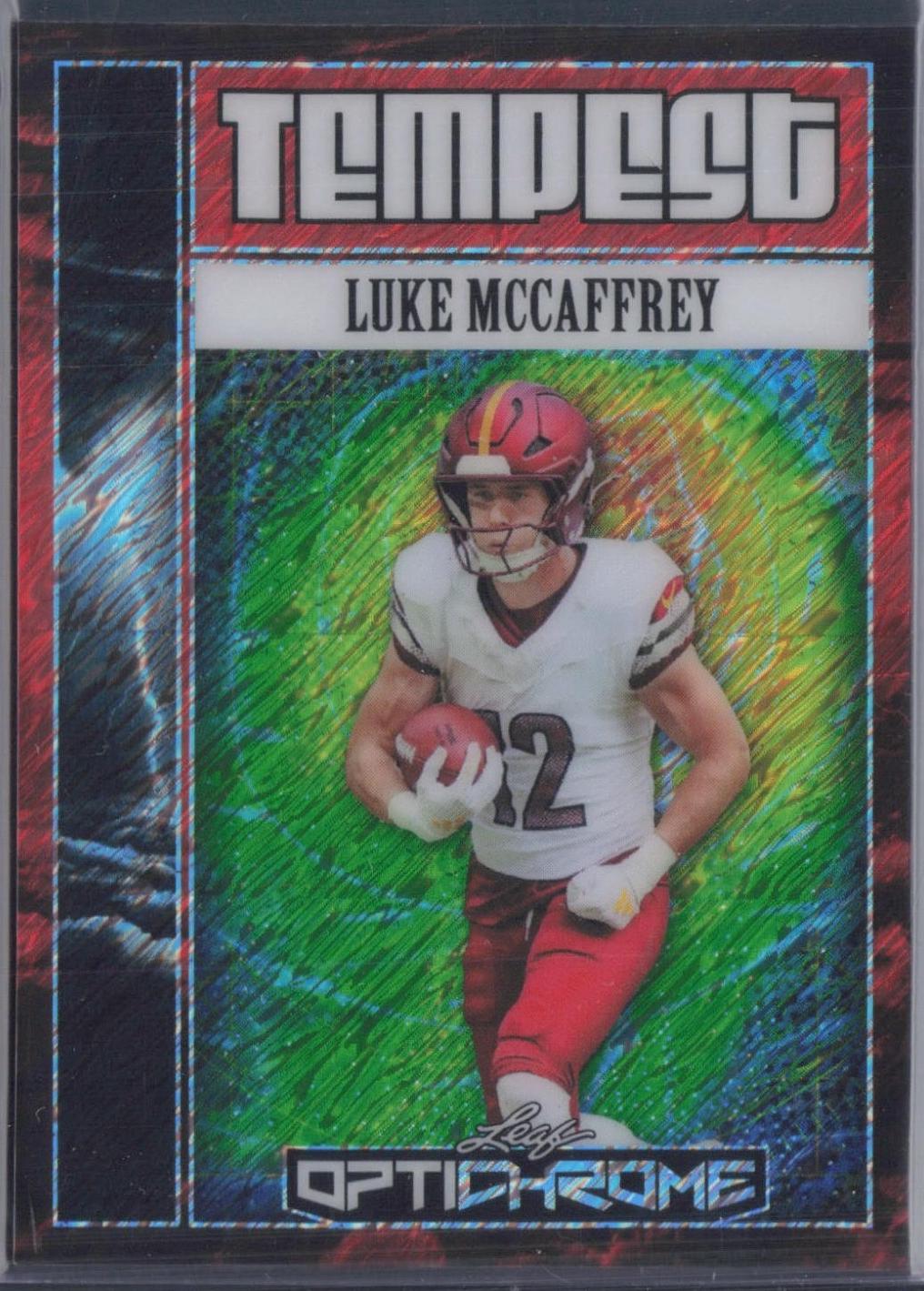 Luke McCaffrey [Shimmer Red] #TB-33