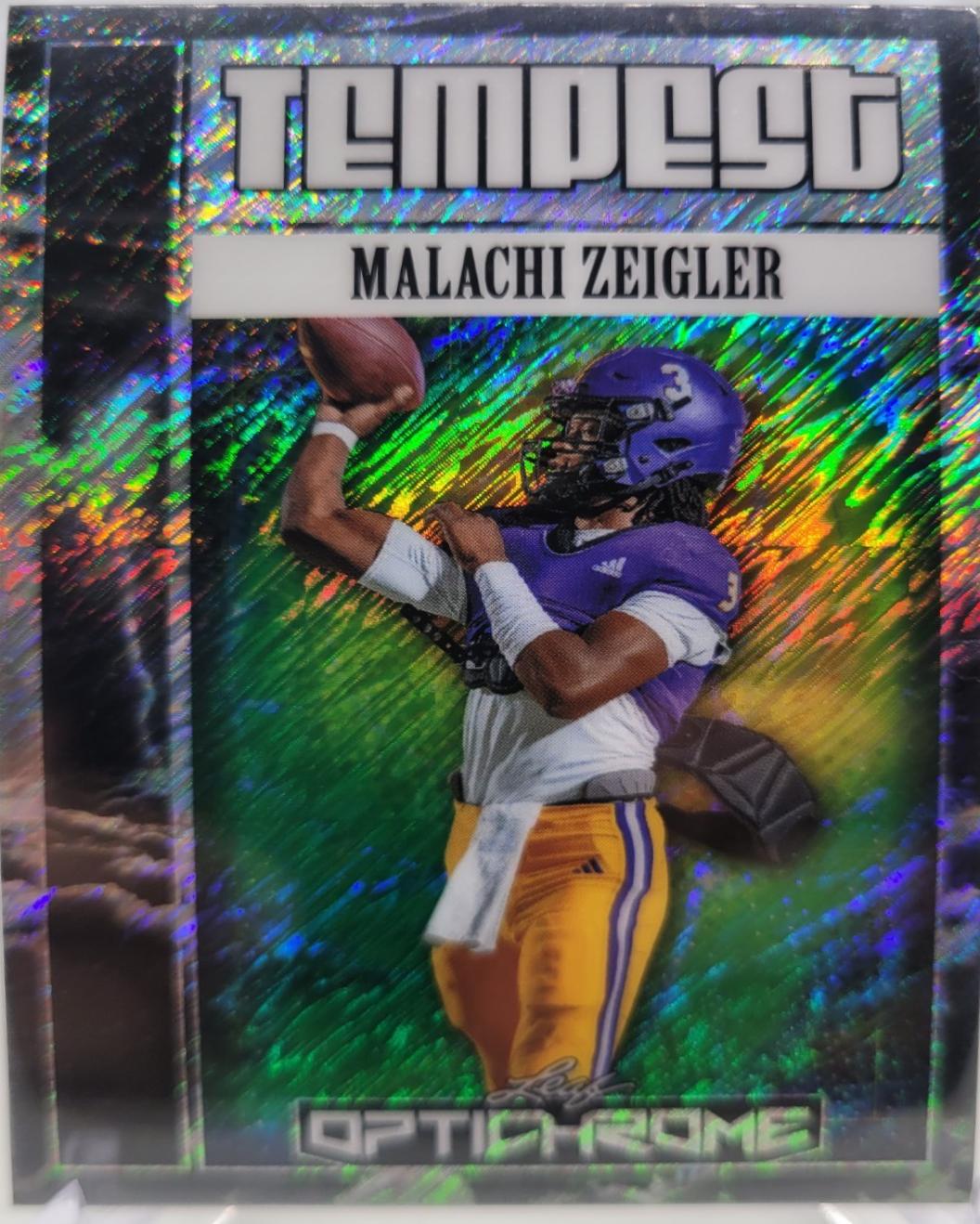 Malachi Zeigler [Shimmer Silver] #TB-34