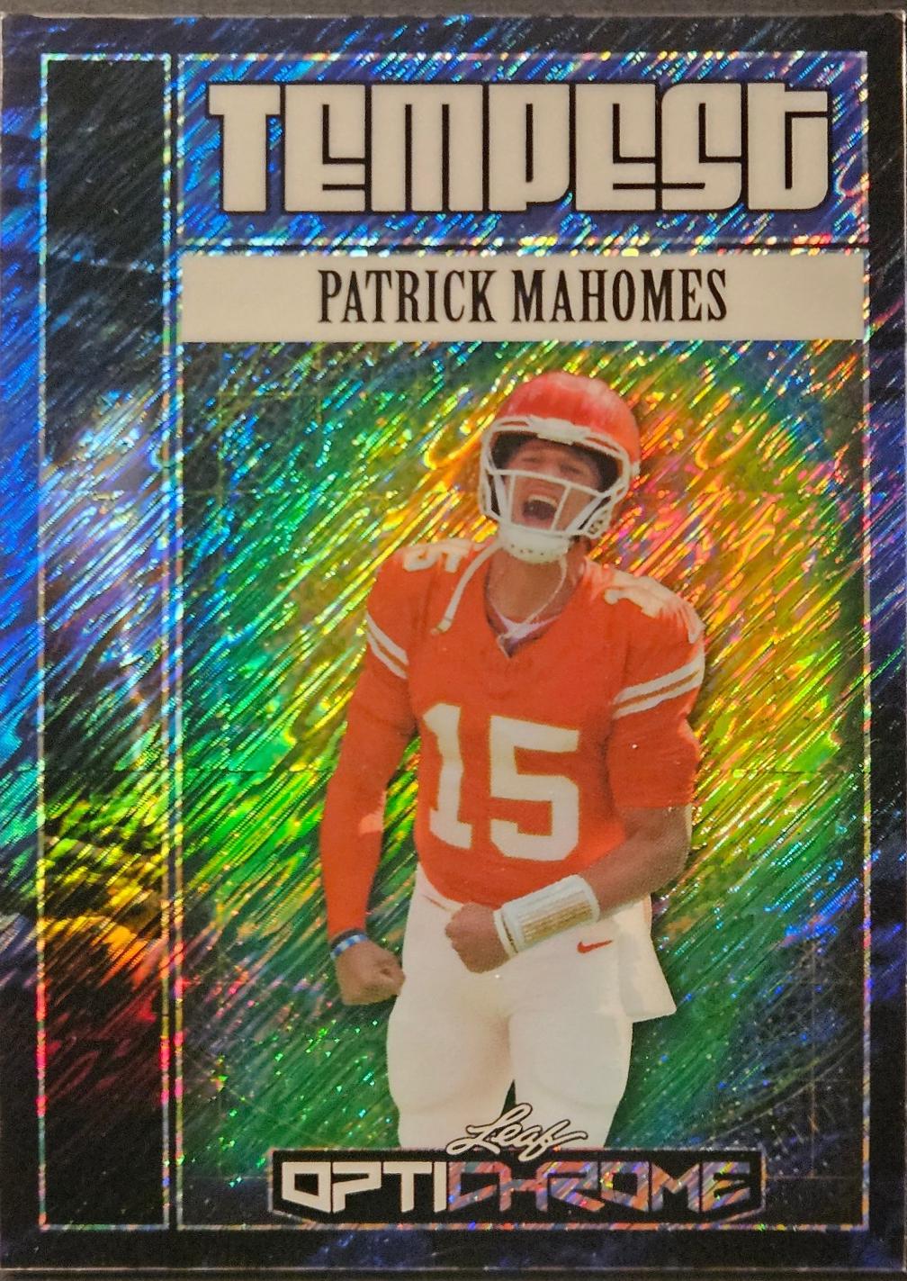 Patrick Mahomes [Shimmer Blue] #TB-39