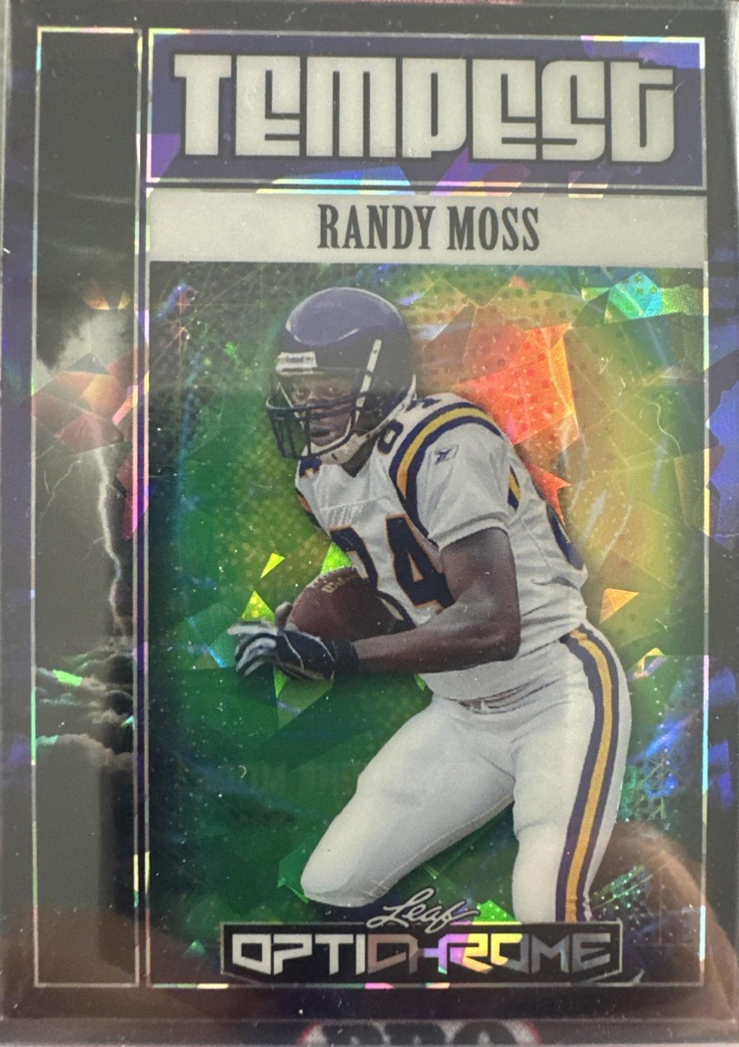 Randy Moss [Crystal Purple] #TB-41