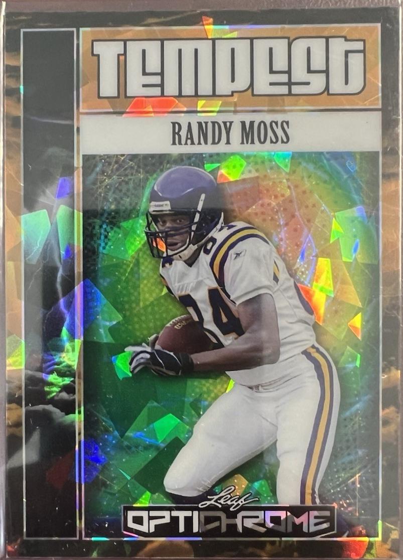 Randy Moss [Prismatic Gold] #TB-41