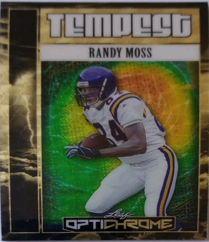Randy Moss [Super Prismatic Gold] #TB-41