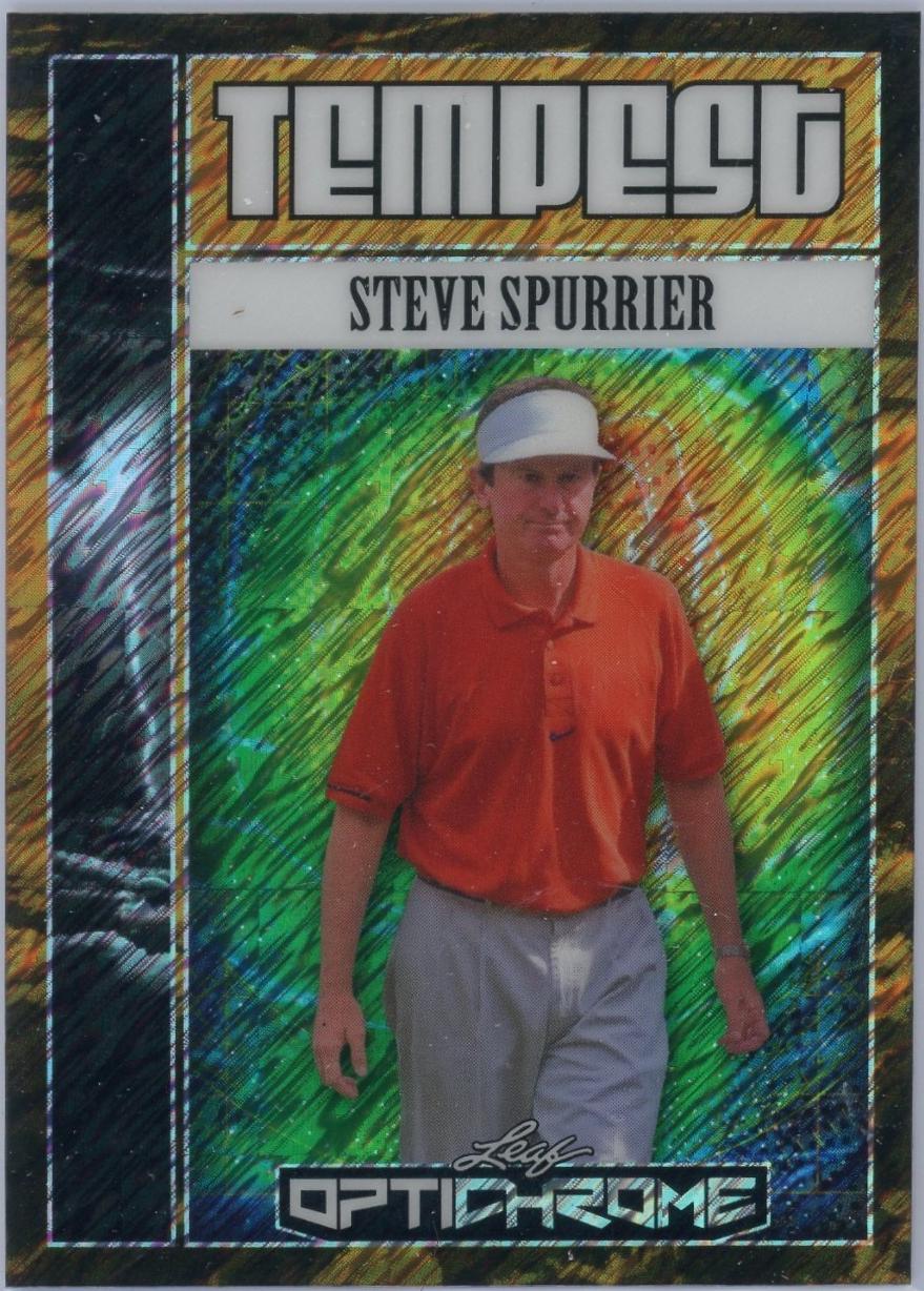 Steve Spurrier [Shimmer Gold] #TB-46