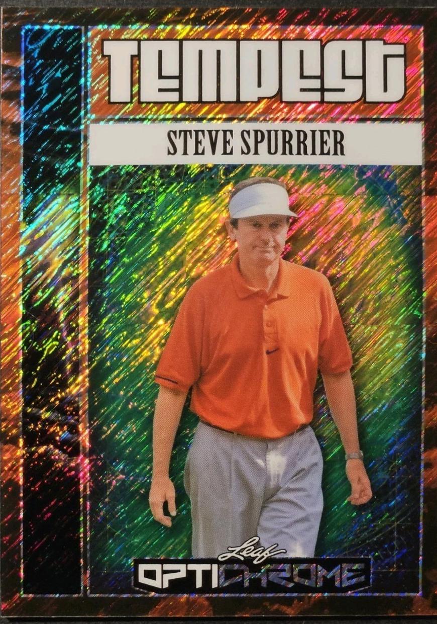 Steve Spurrier [Shimmer Orange] #TB-46
