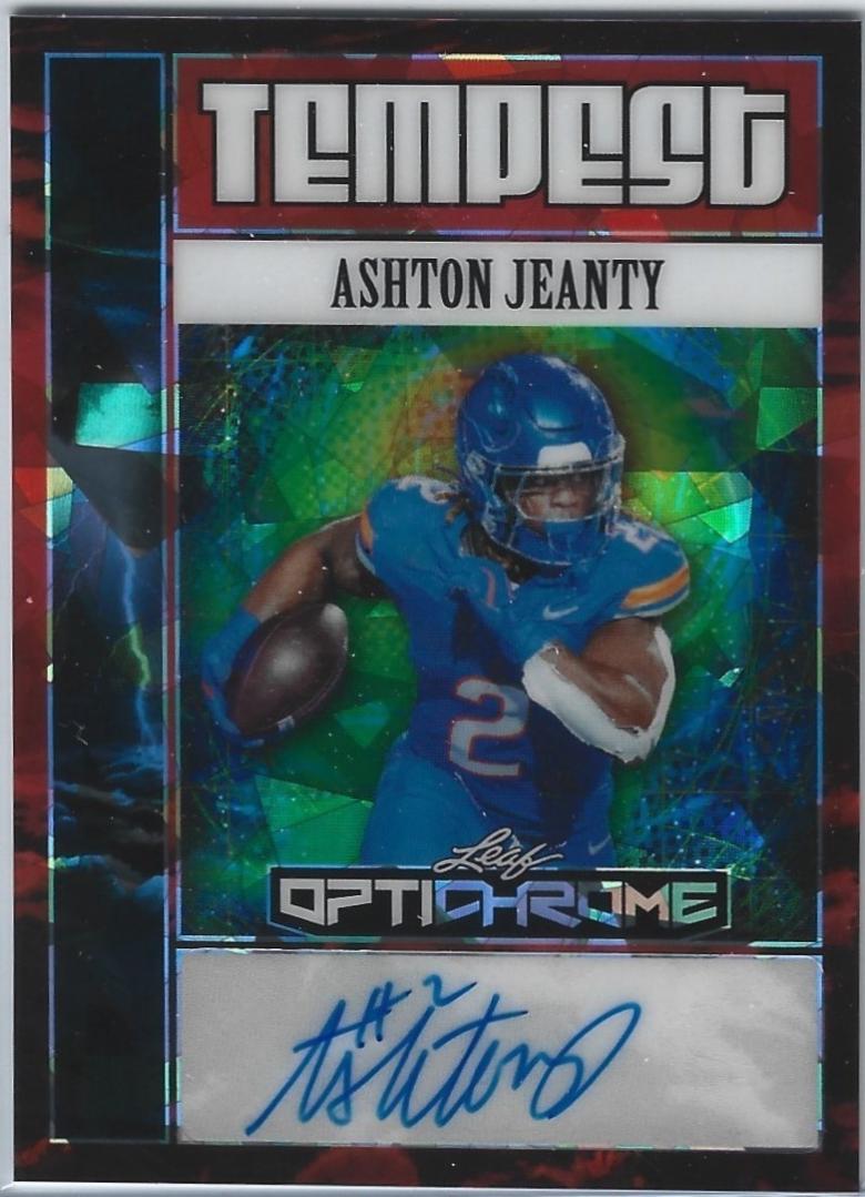 Ashton Jeanty [Crystal Red] #TA-AJ1