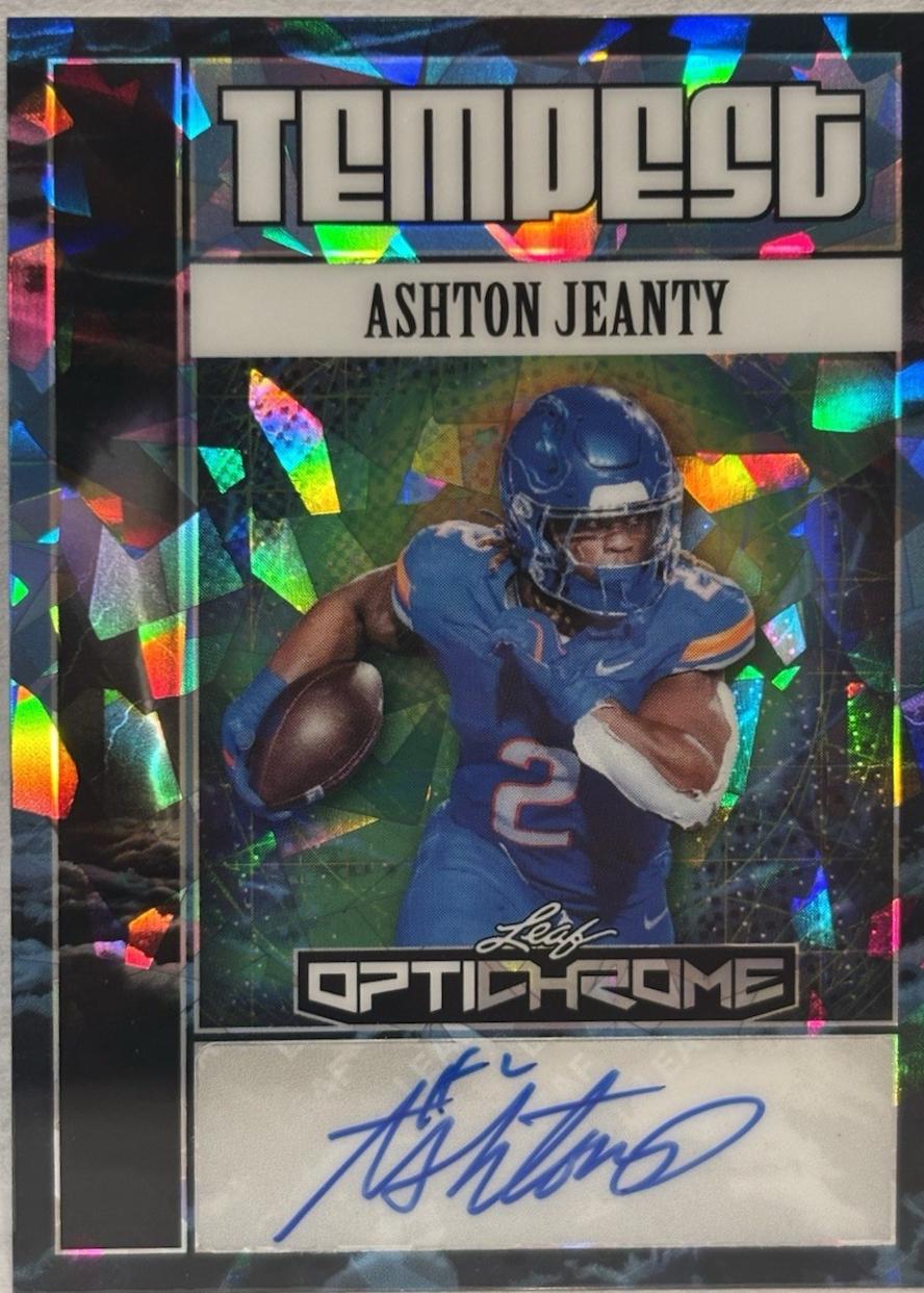 Ashton Jeanty [Crystal Silver] #TA-AJ1
