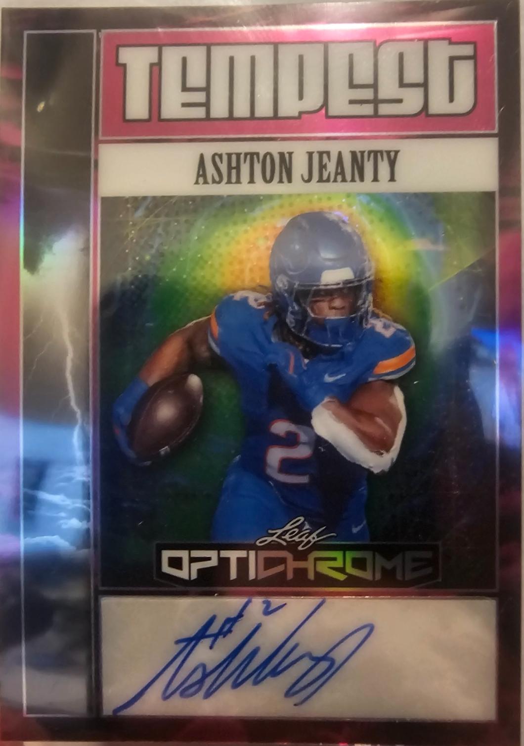 Ashton Jeanty [Prismatic Pink] #TA-AJ1