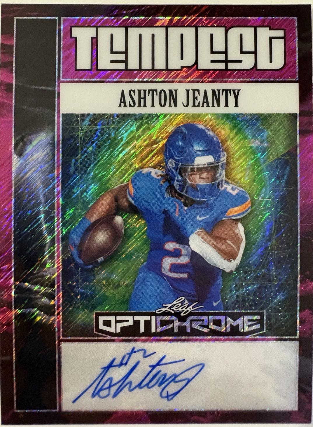 Ashton Jeanty [Shimmer Pink] #TA-AJ1