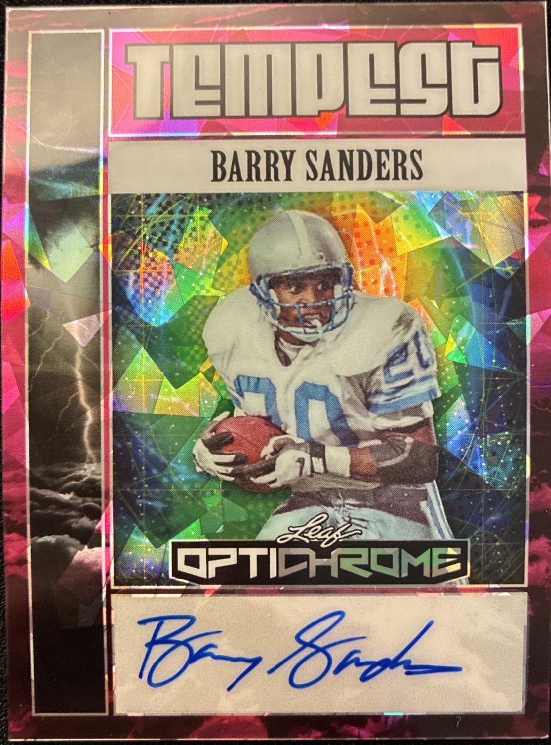 Barry Sanders [Crystal Pink] #TA-BS1