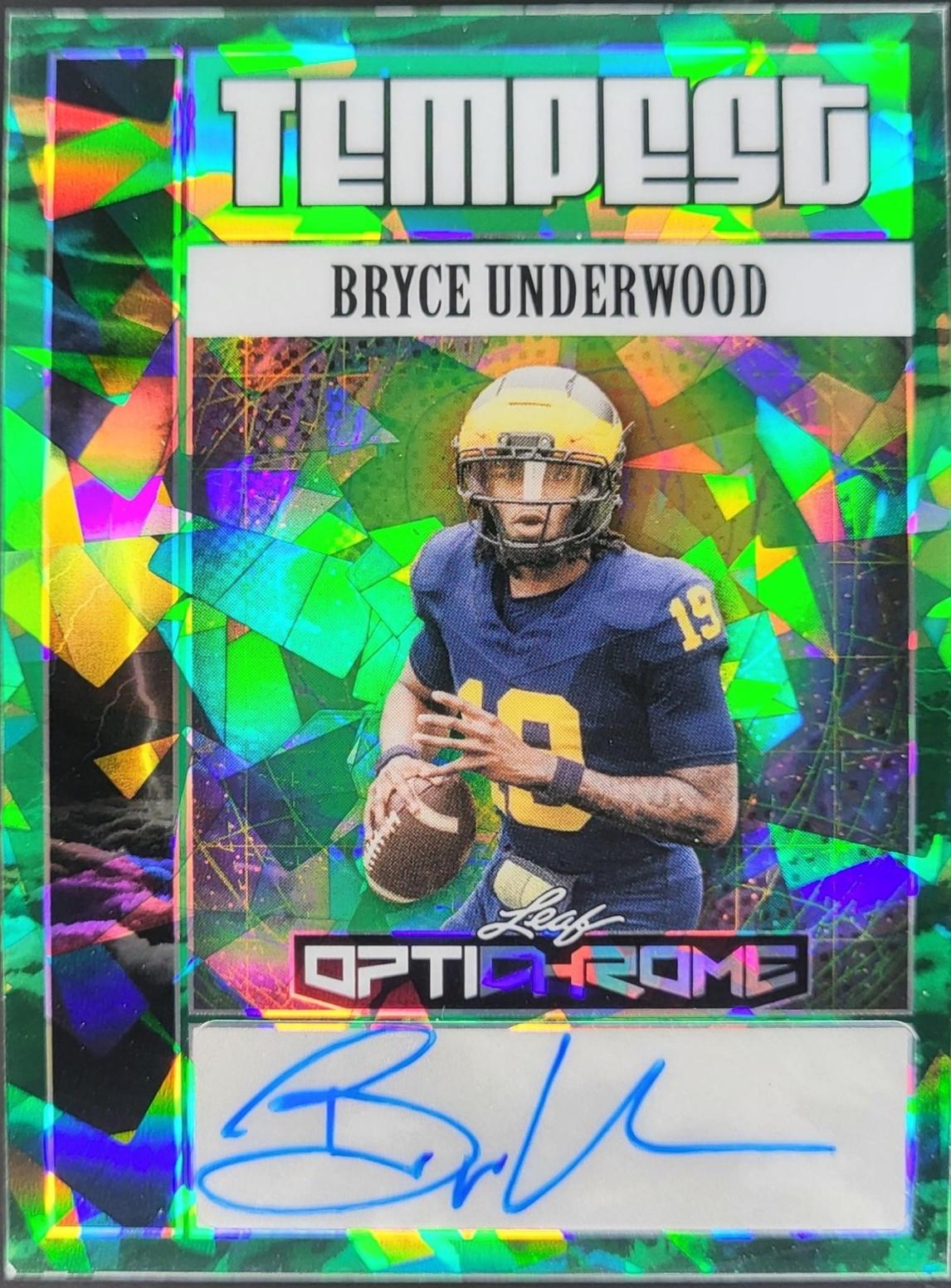Bryce Underwood [Crystal Green] #TA-BU1