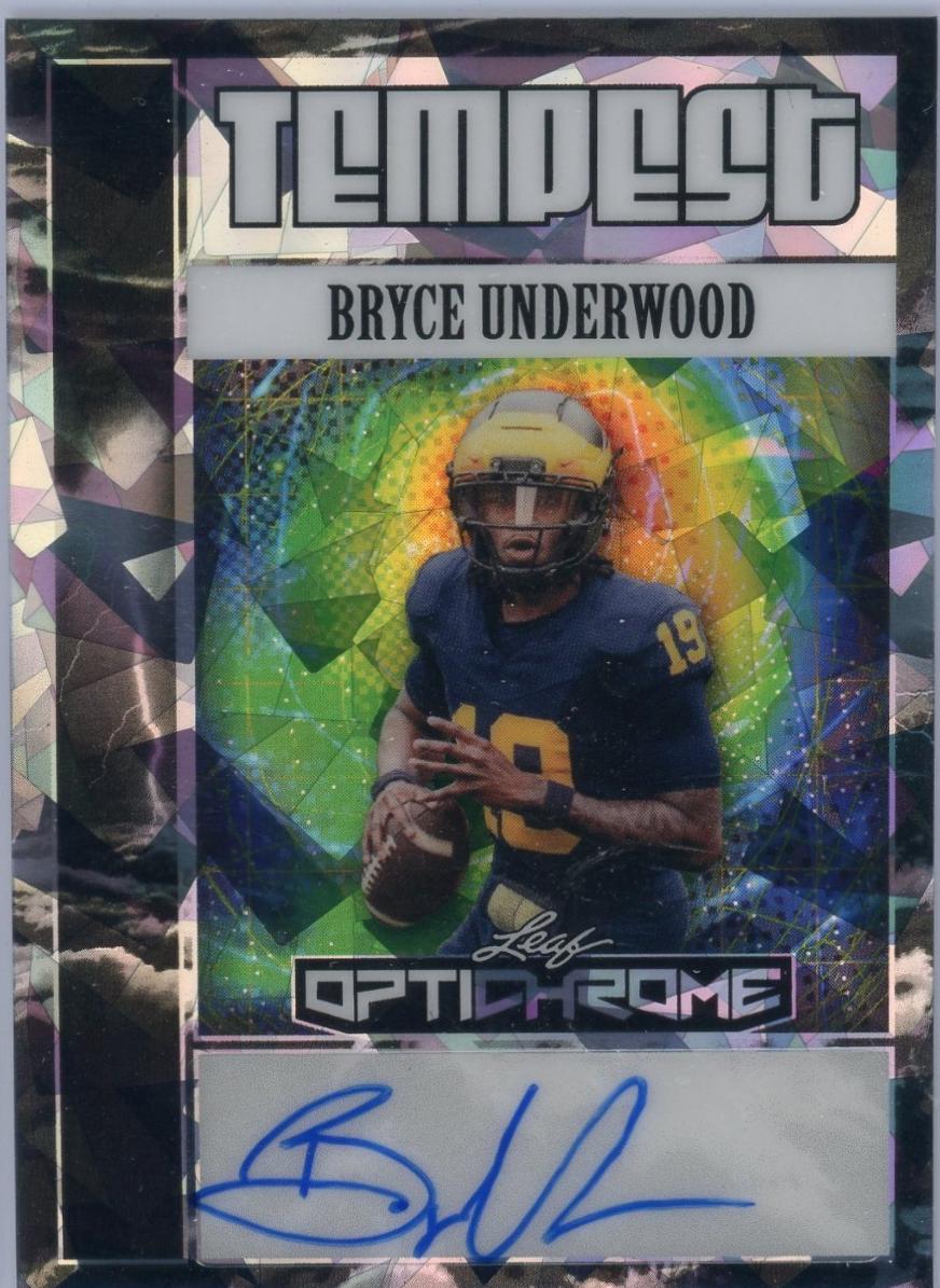 Bryce Underwood [Crystal Silver] #TA-BU1