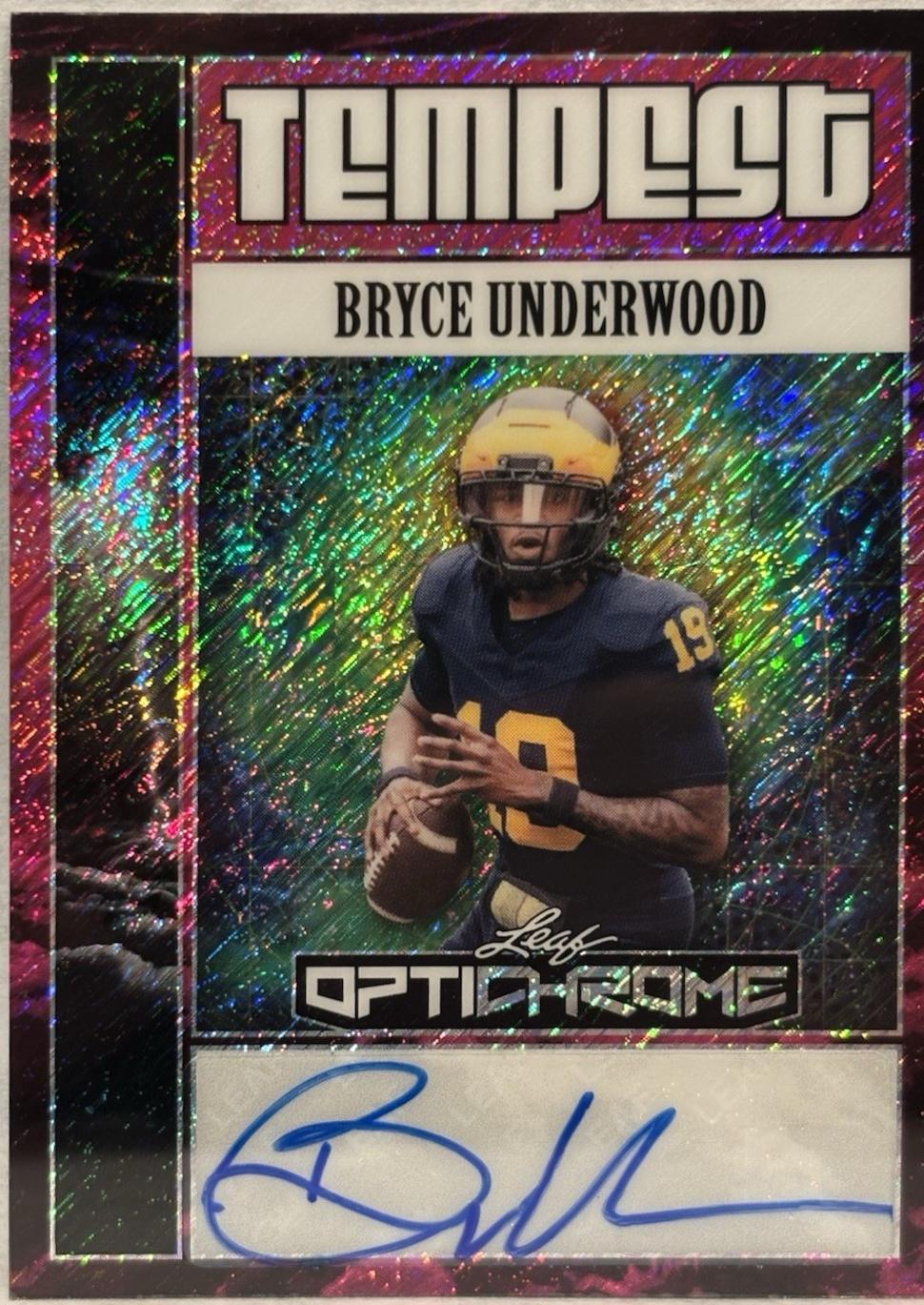Bryce Underwood [Shimmer Pink] #TA-BU1