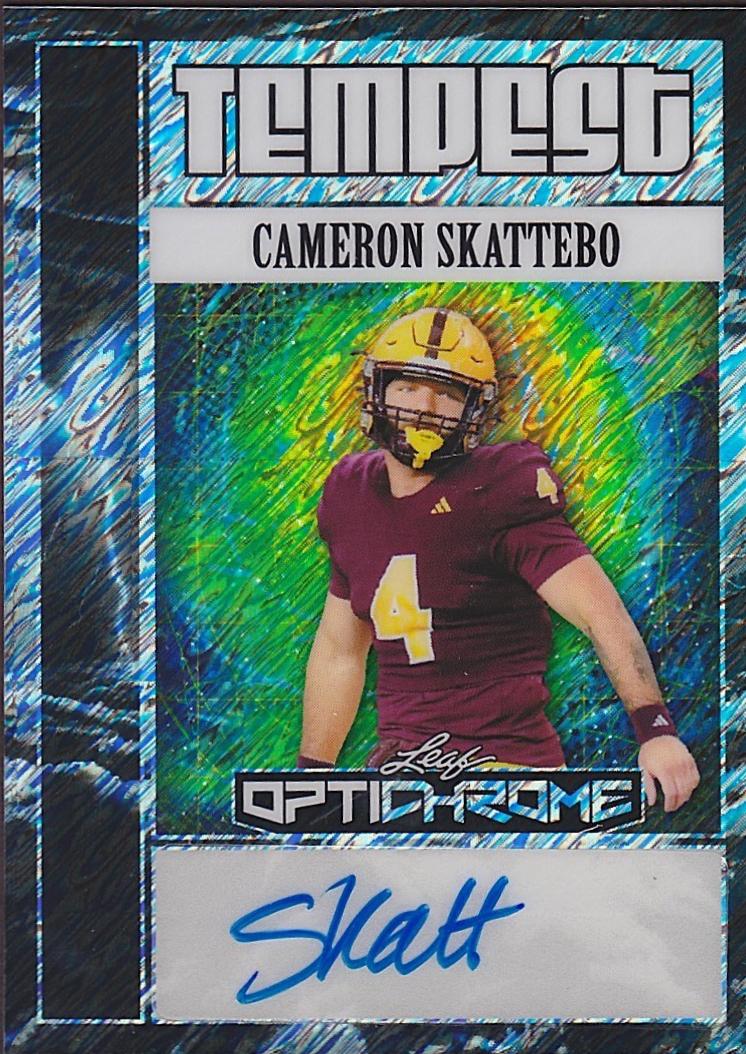 Cameron Skattebo [Shimmer Silver] #TA-CS1
