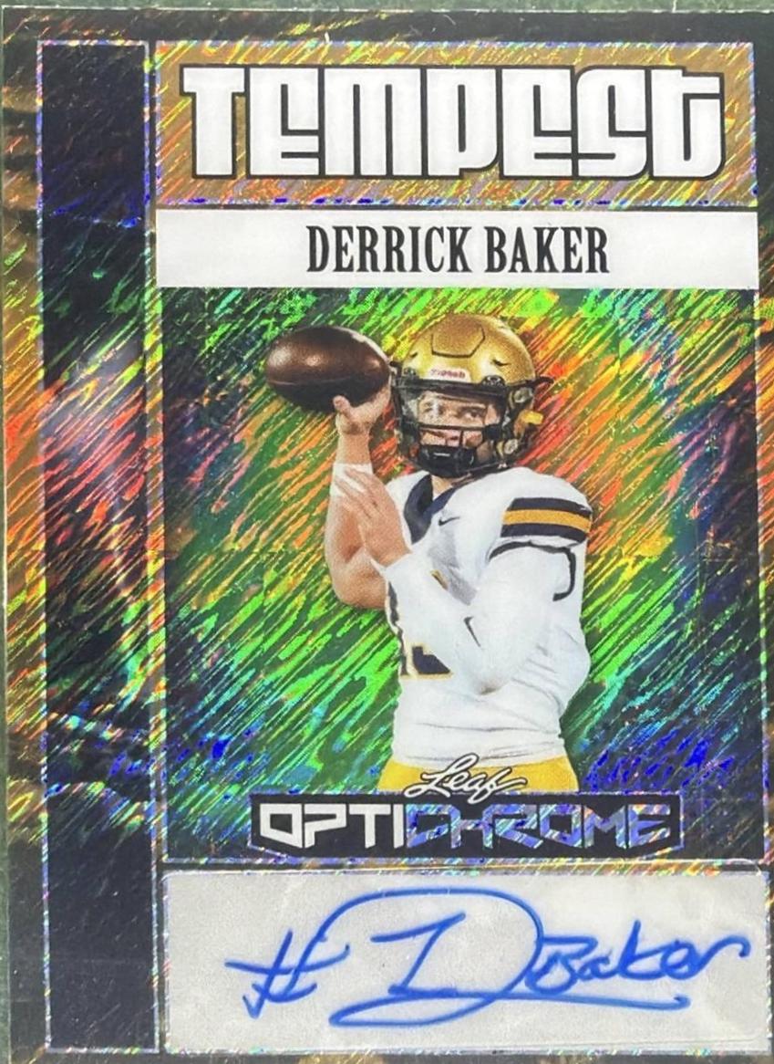 Derrick Baker [Shimmer Gold] #TA-DB1