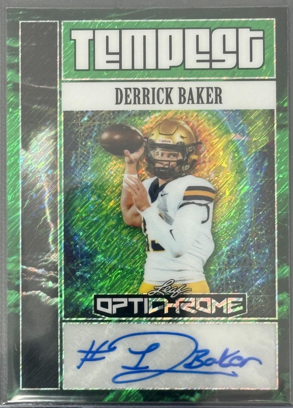 Derrick Baker [Shimmer Green] #TA-DB1