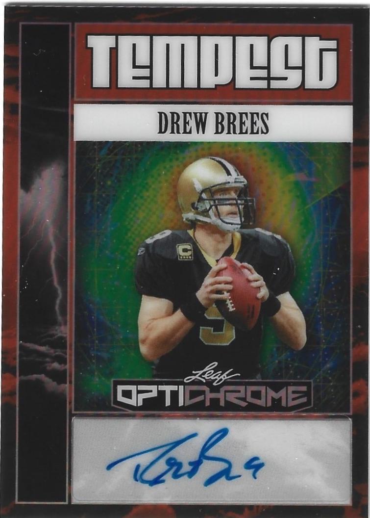 Drew Brees [Prismatic Orange] #TA-DB2
