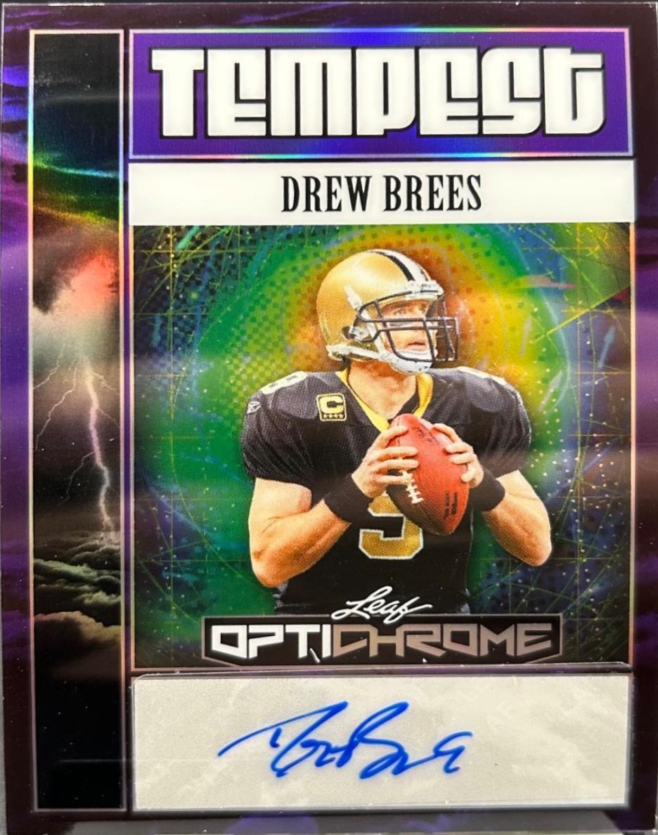 Drew Brees [Prismatic Purple] #TA-DB2