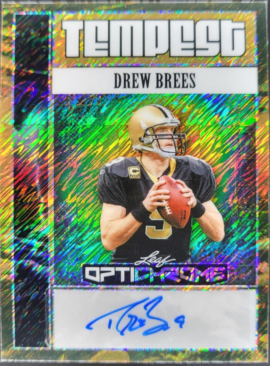 Drew Brees [Shimmer Gold] #TA-DB2