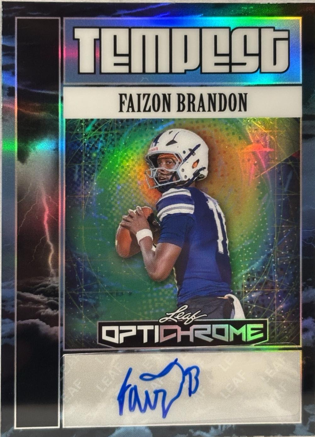 Faizon Brandon #TA-FB1