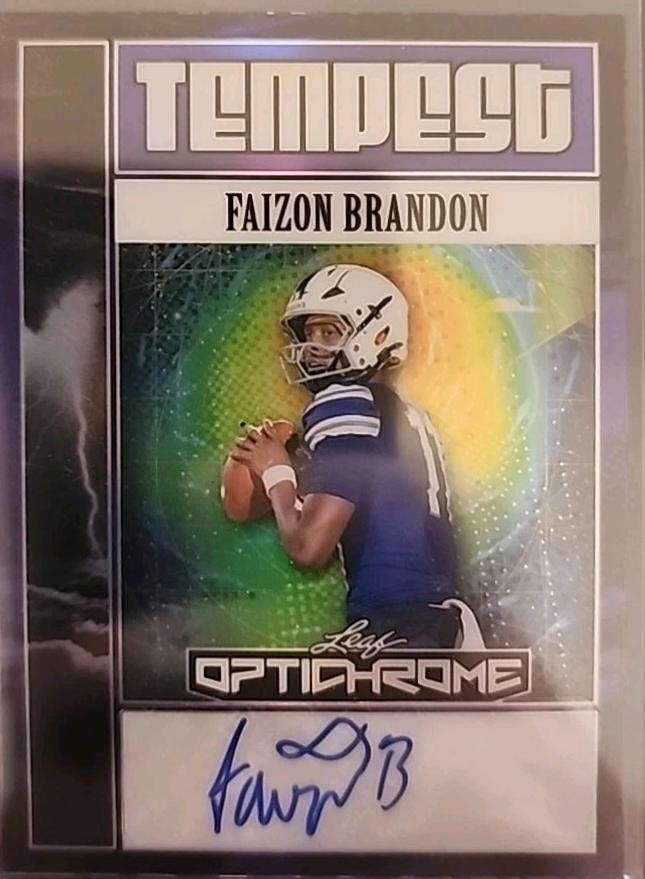 Faizon Brandon [Prismatic Purple] #TA-FB1