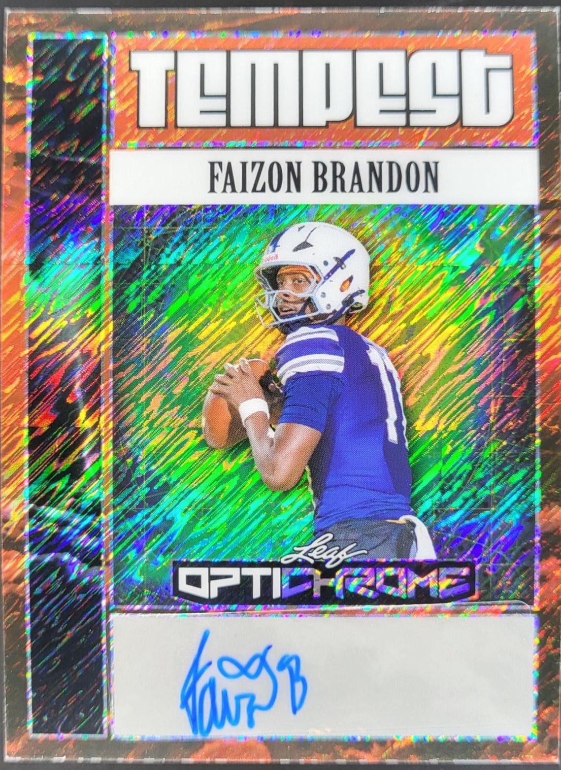Faizon Brandon [Shimmer Orange] #TA-FB1