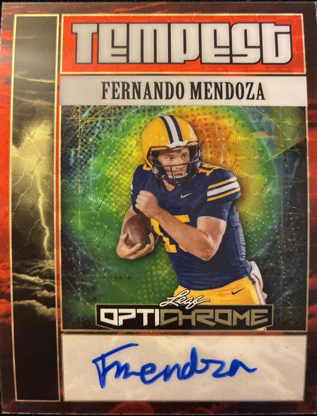 Fernando Mendoza [Prismatic Gold] #TA-FM1