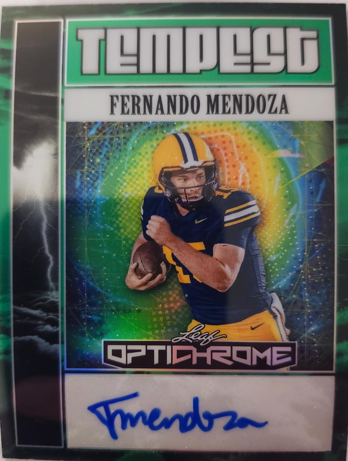 Fernando Mendoza [Prismatic Green] #TA-FM1