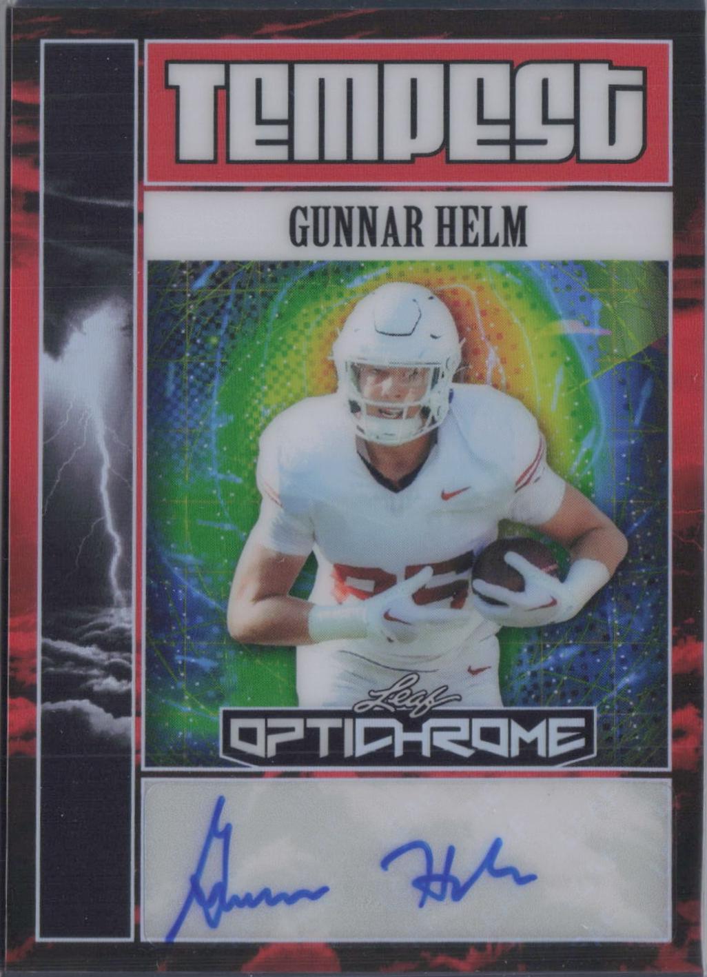 Gunnar Helm [Prismatic Red] #TA-GH1
