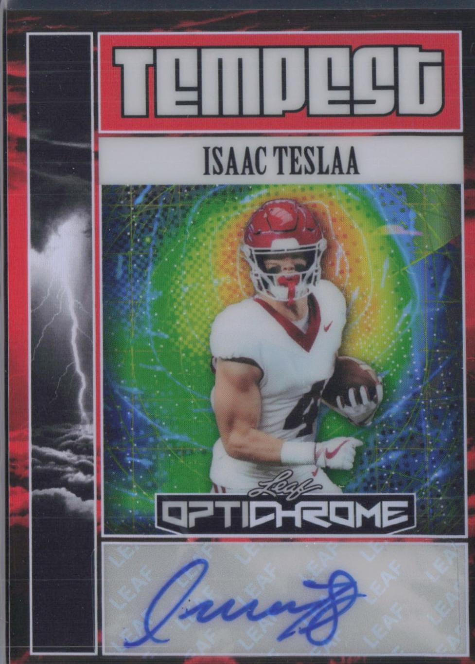 Isaac TeSlaa [Prismatic Red] #TA-ITS