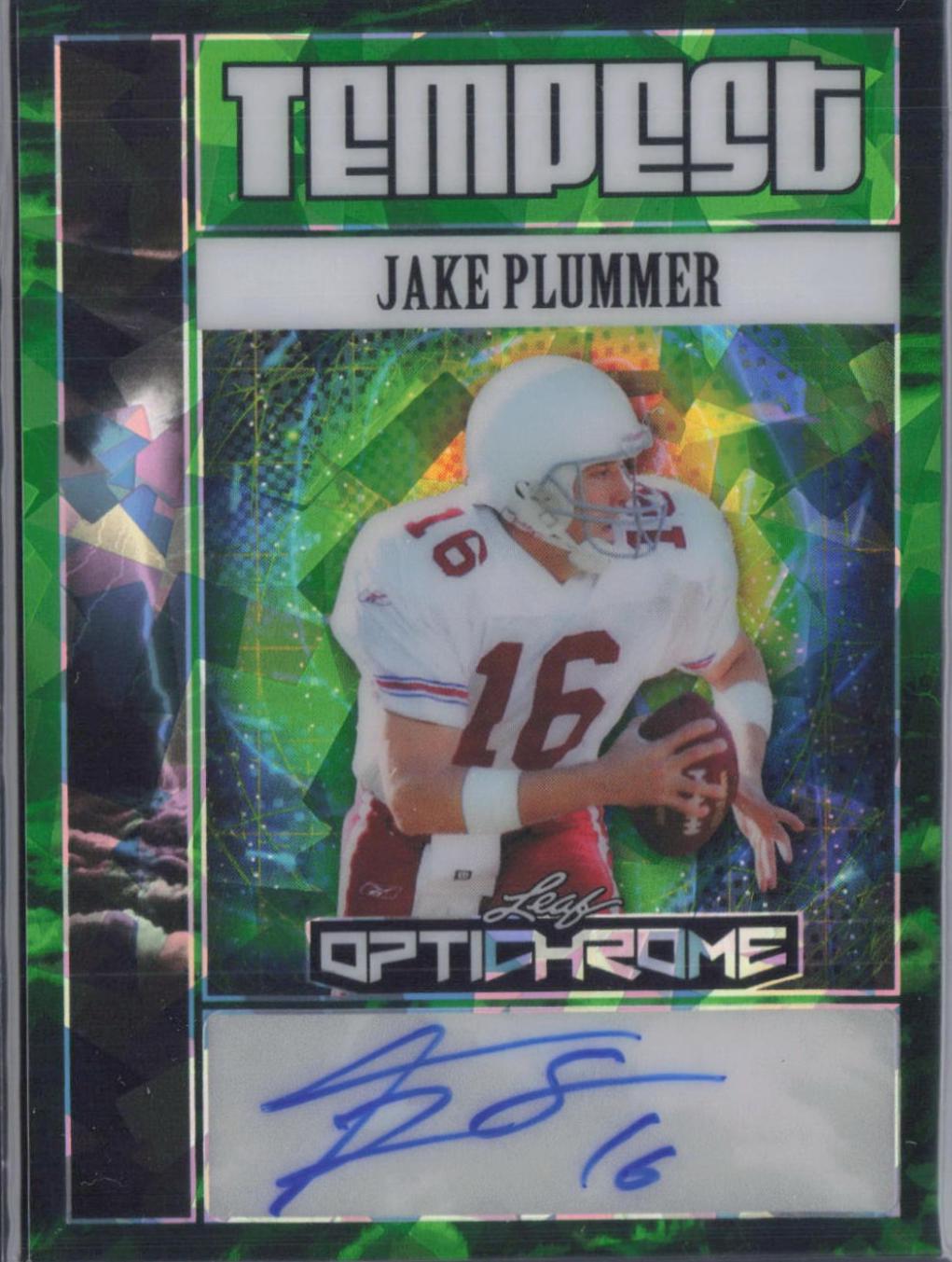 Jake Plummer [Crystal Green] #TA-JP1