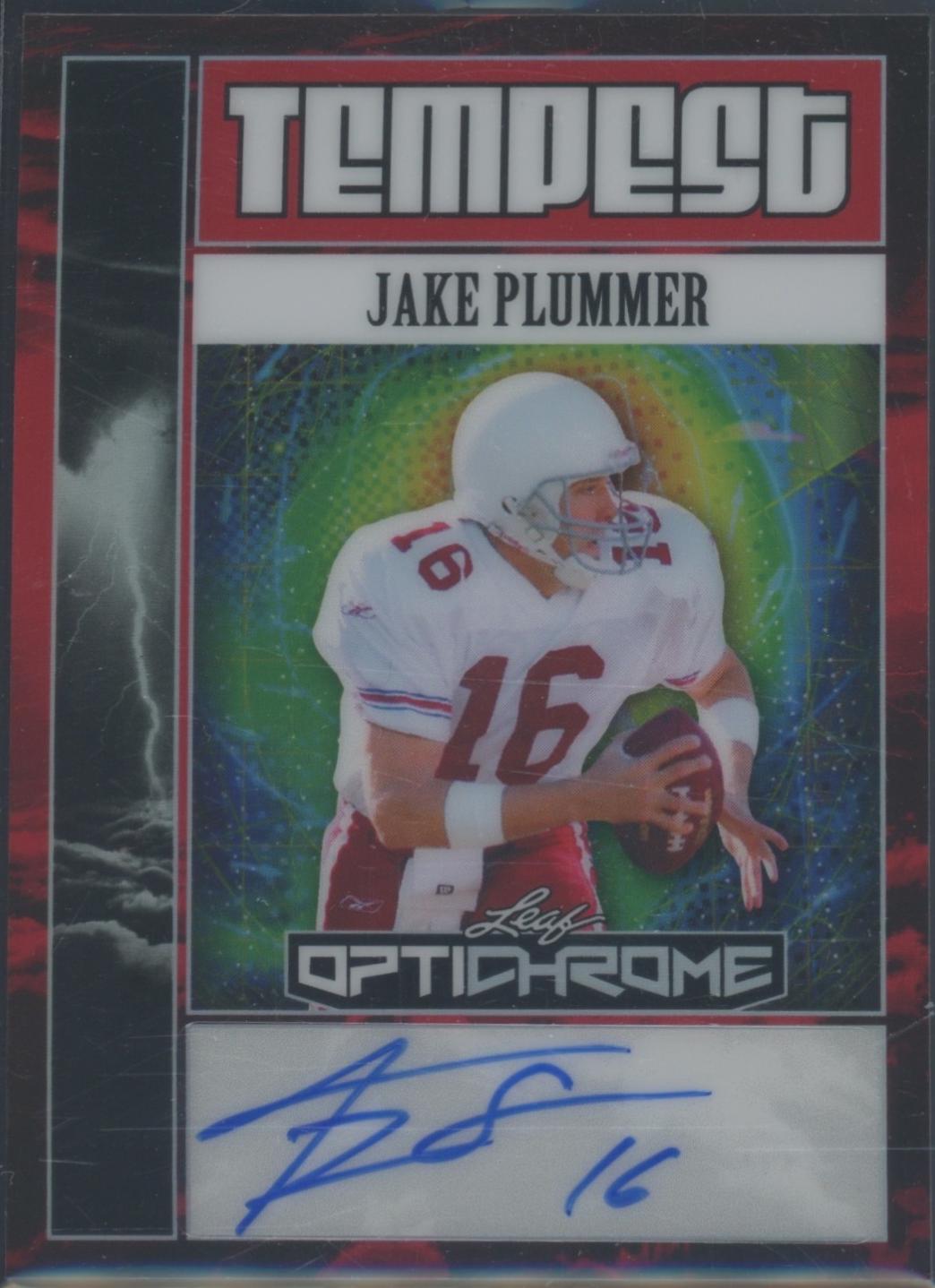 Jake Plummer [Prismatic Red] #TA-JP1