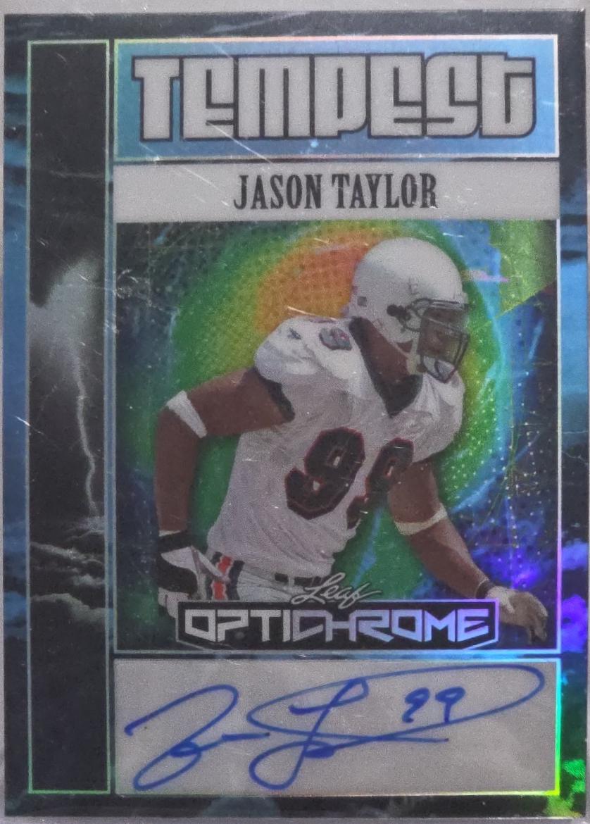 Jason Taylor [Shimmer Blue] #TA-JT1