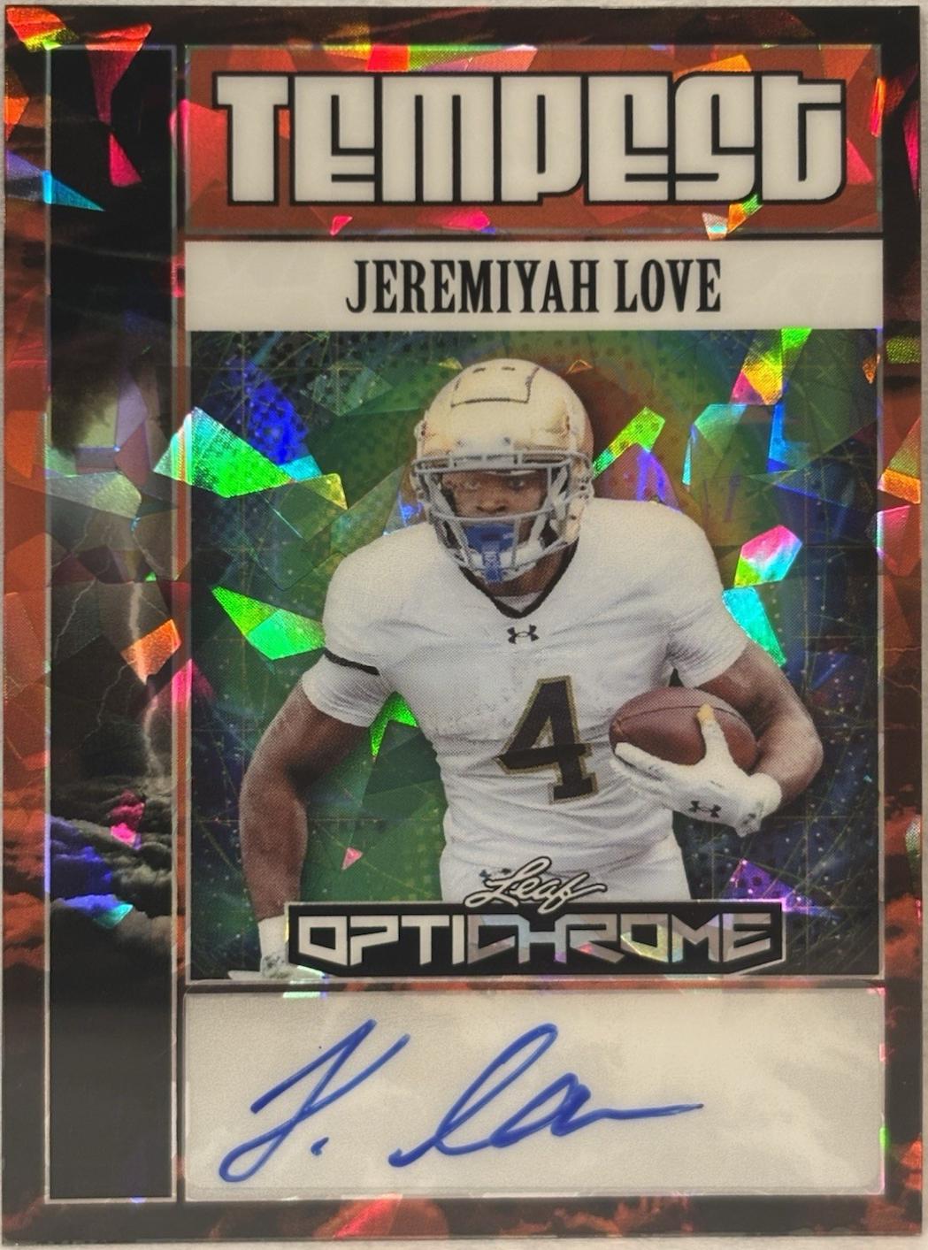 Jeremiyah Love [Crystal Orange] #TA-JL2