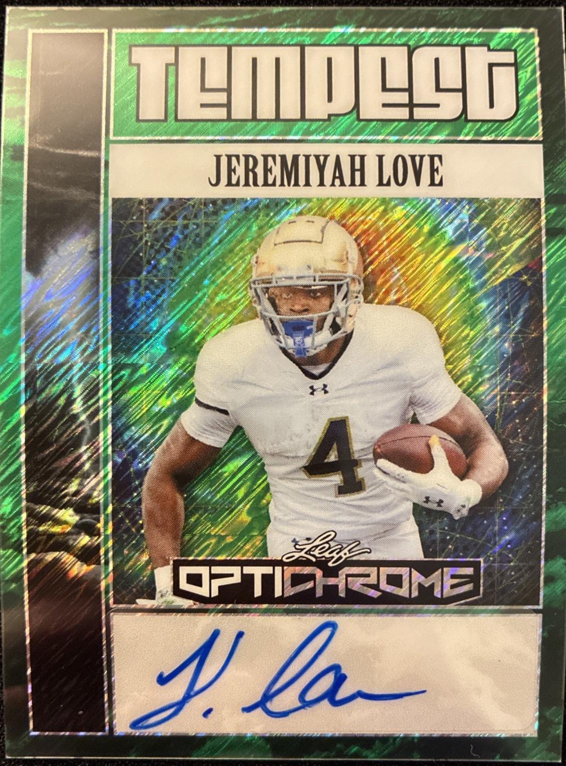 Jeremiyah Love [Shimmer Green] #TA-JL2