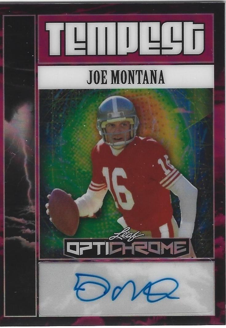 Joe Montana [Prismatic Pink] #TA-JM1