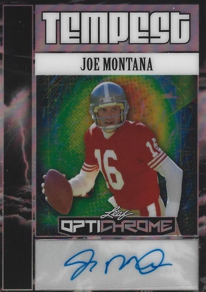 Joe Montana [Prismatic Silver] #TA-JM1