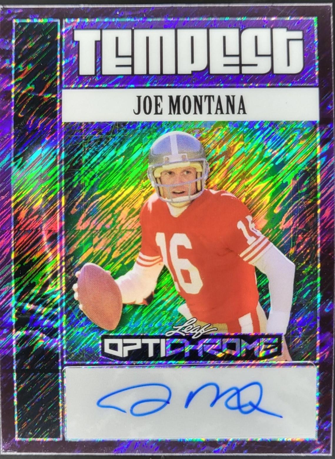 Joe Montana [Shimmer Purple] #TA-JM1