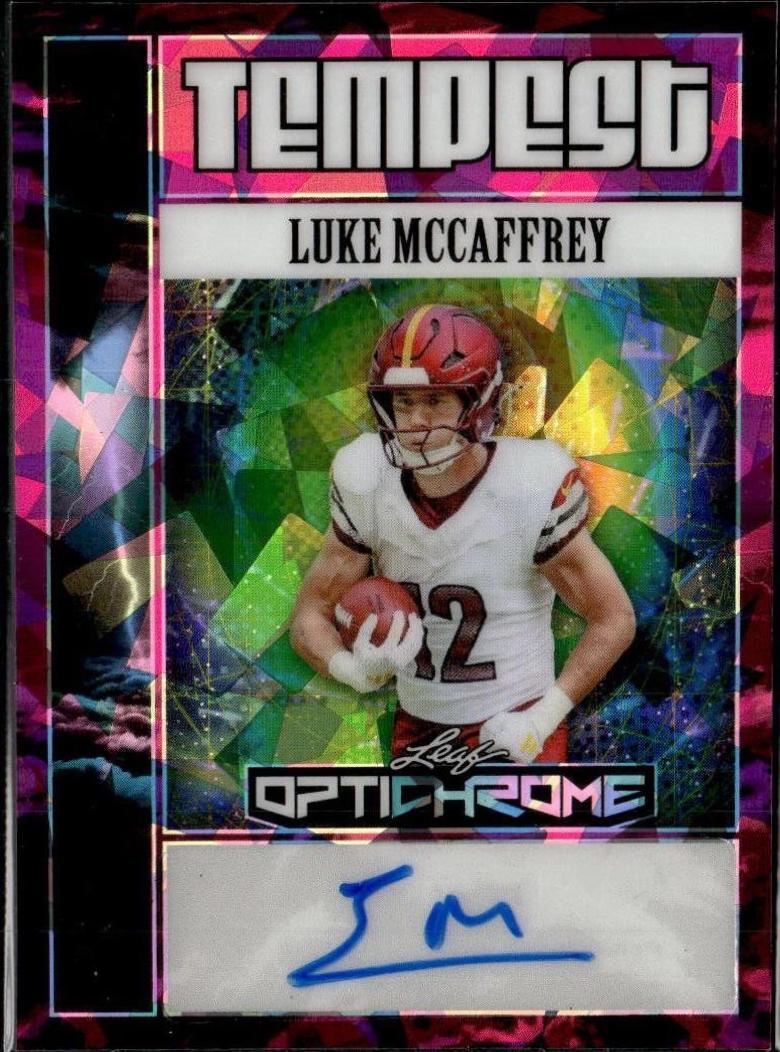 Luke McCaffrey [Prismatic Pink] #TA-LMC