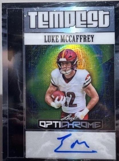 Luke McCaffrey [Prismatic Silver] #TA-LMC