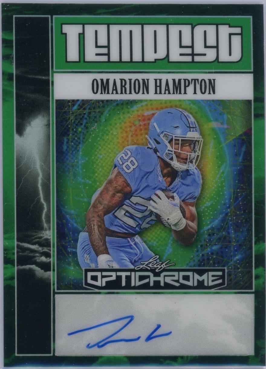 Omarion Hampton [Prismatic Green] #TA-OH1