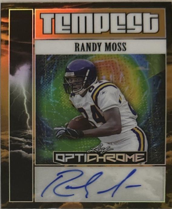 Randy Moss [Prismatic Gold] #TA-RM2