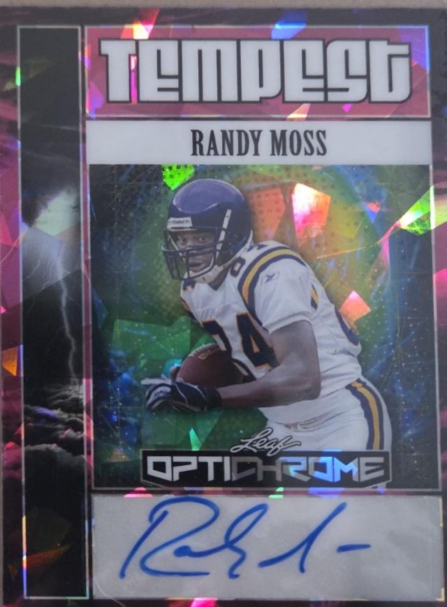 Randy Moss [Shimmer Pink] #TA-RM2