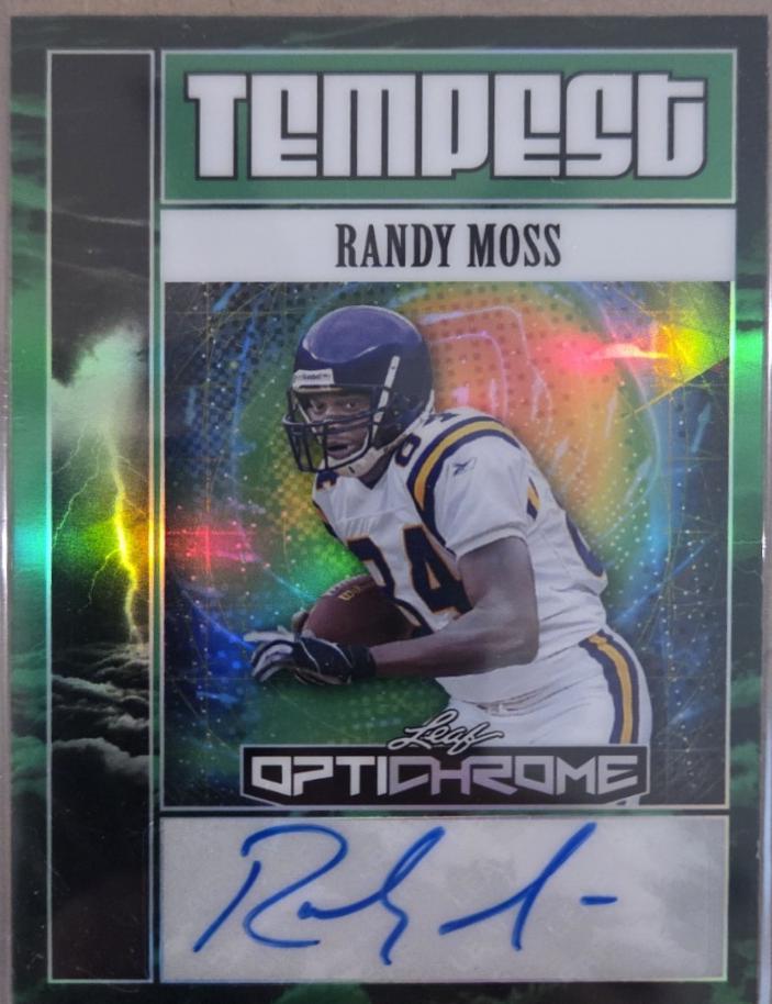 Randy Moss [Shimmer Silver] #TA-RM2
