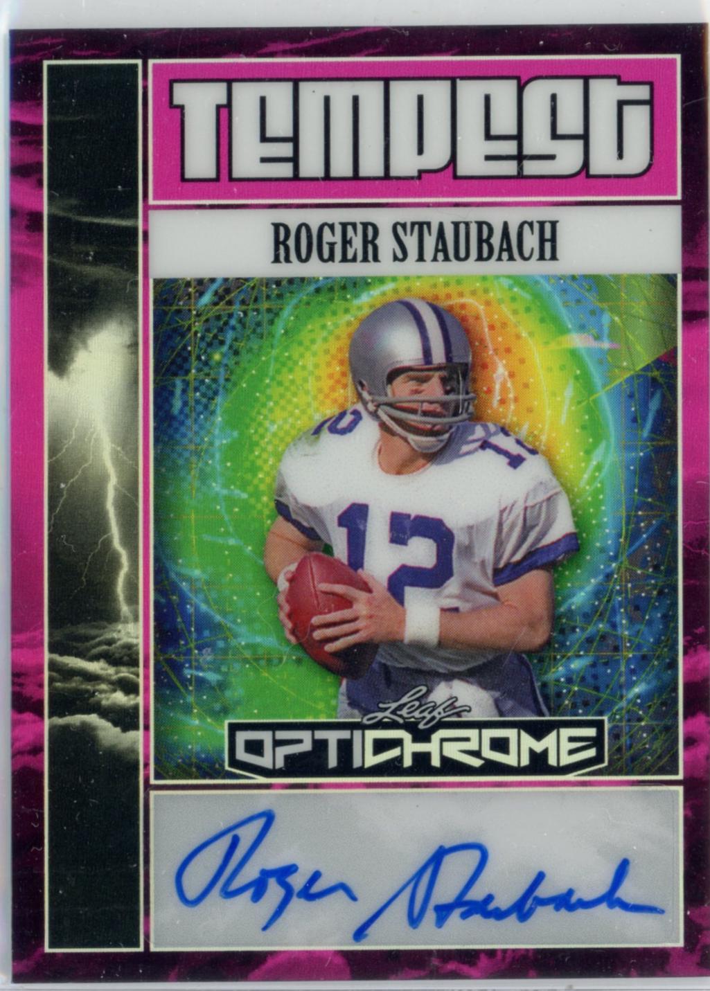 Roger Staubach [Prismatic Pink] #TA-RS1