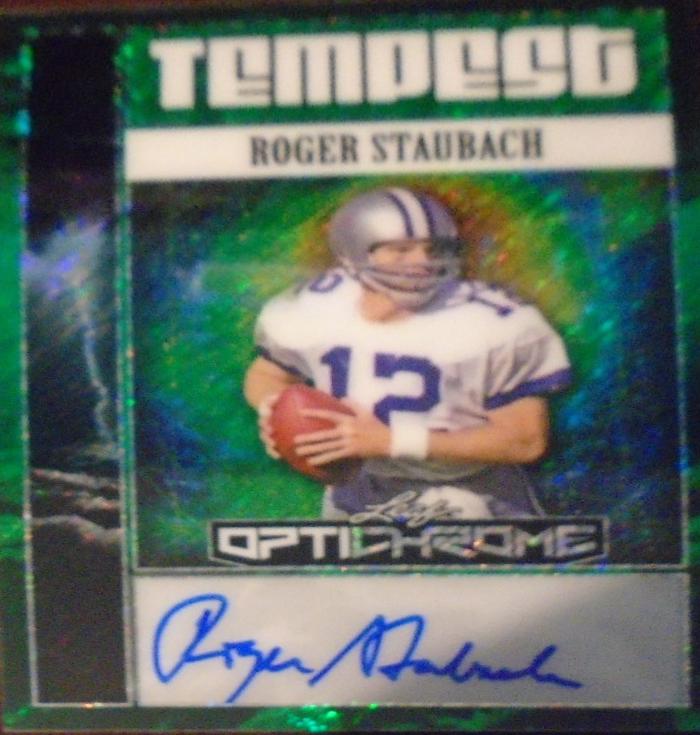 Roger Staubach [Shimmer Green] #TA-RS1