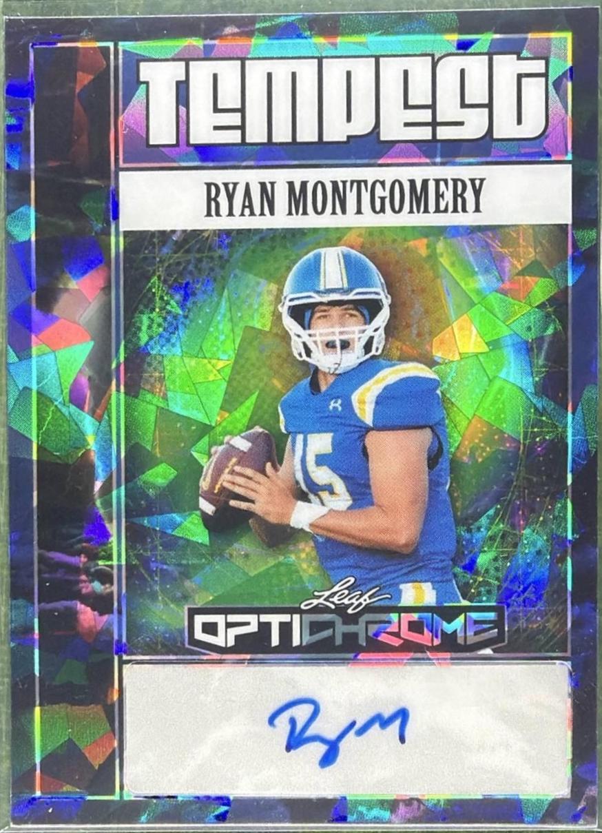 Ryan Montgomery [Crystal Blue] #TA-RM1